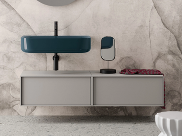 LAILA - Wall-mounted vanity unit by Scarabeo Ceramiche - view 2